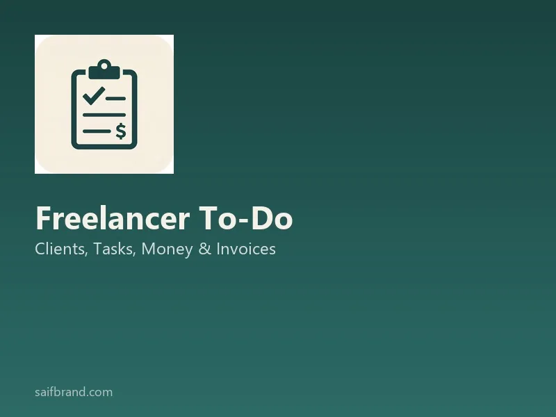 Freelancer To-Do